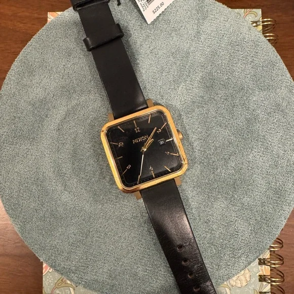 Nixon The Ragnar 36 Black and Gold Watch - Picture 2 of 7
